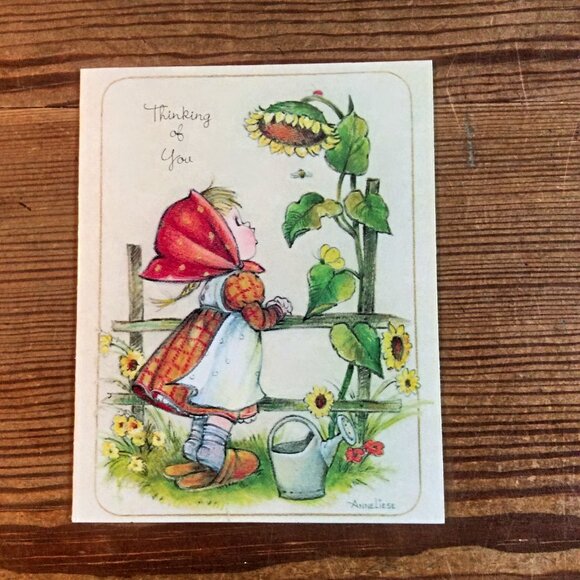 Lot of 7 Anne Liese “Thinking of You” Greeting Cards The Good Samaritans - Picture 2 of 15